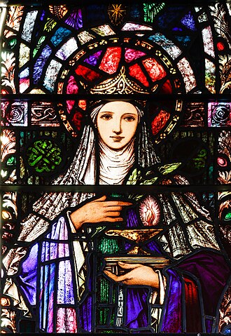 Portrait of St Brigid of Kildare