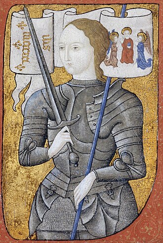 Portrait of St Joan of Arc