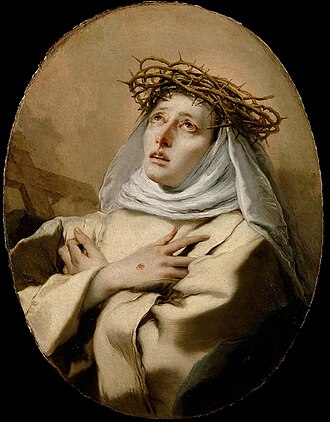 Portrait of St Catherine of Siena