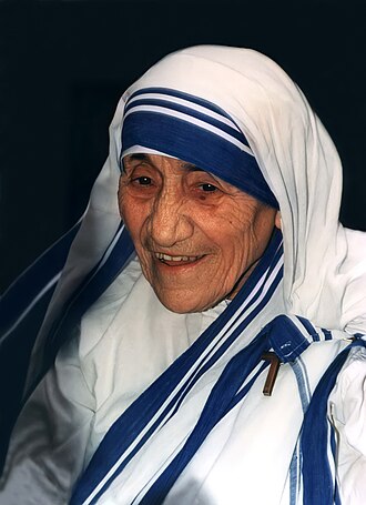 Portrait of St Teresa of Calcutta